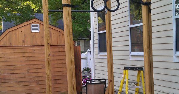Nieuw Build Some Outdoor Pull Up Bars in Your Back Garden - Green Build Expo DZ-77